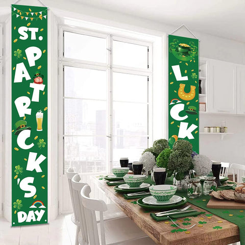 Sarybei hanging banners with grommets ensure secure porch display