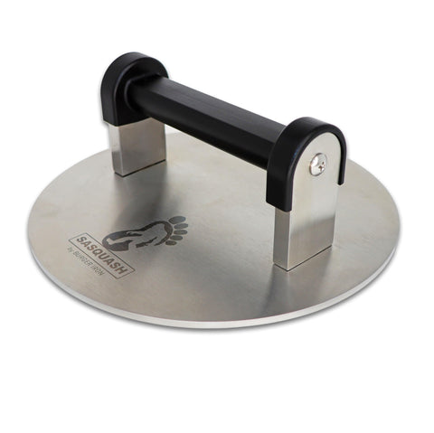 Sasquash Bigfoot bacon and panini press compatibility for versatility