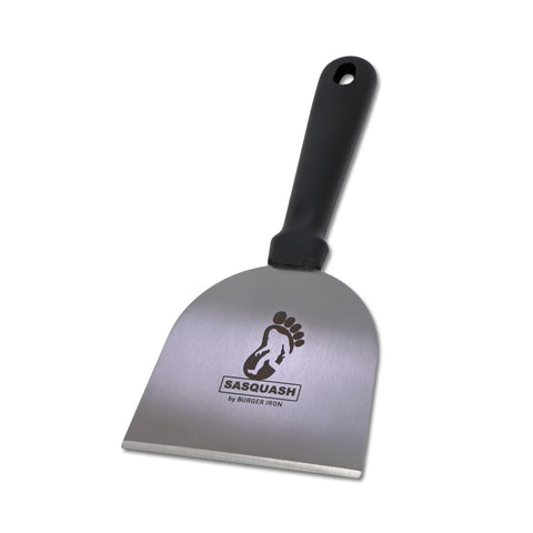 Sasquash extra wide scraper face 5 inches for even burger browning