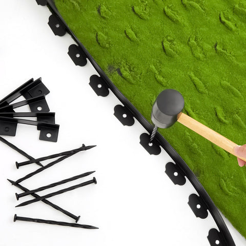 Sasylvia connectors 10 provide seamless, extendable border connections.