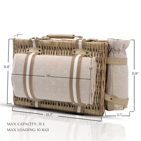 SatisInside waterproof picnic blanket offers dry comfort on grass, sand, or damp park days.