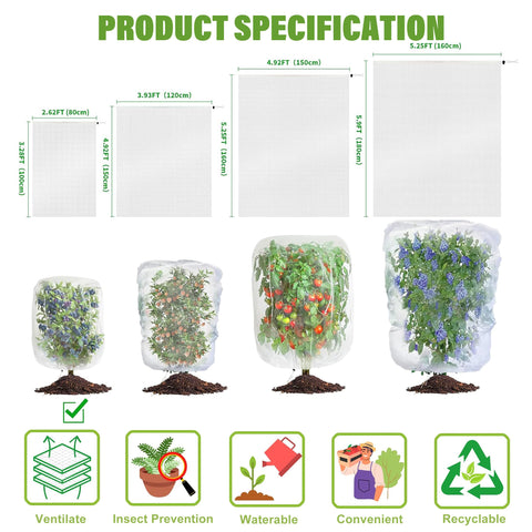 SATXTREM four pack covers multiple plants for versatile protection.