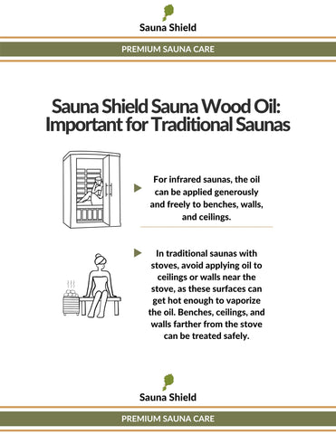Sauna Shield easy application with brush, sponge, or cloth