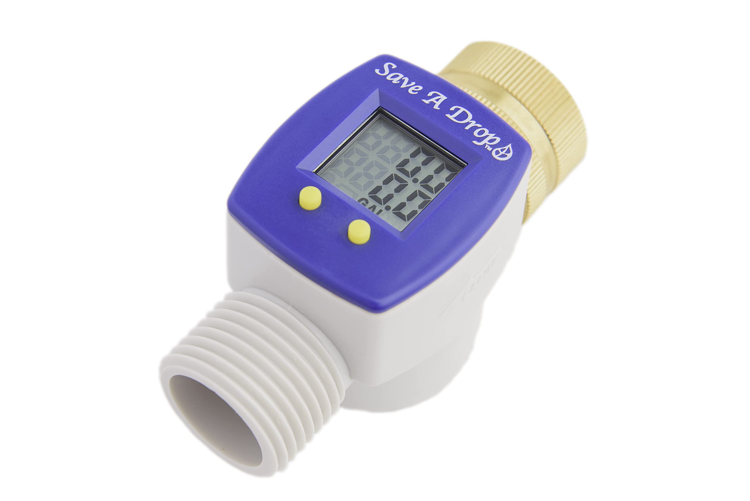 Total water usage tracking helps you compare irrigation sessions.