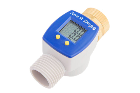 Total water usage tracking helps you compare irrigation sessions.