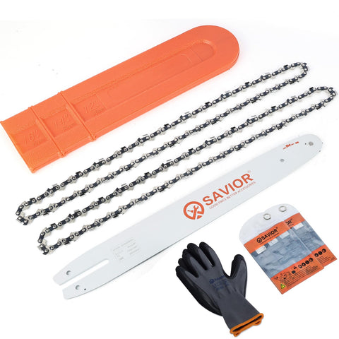 Savior 16-inch bar and R55 chain assembly for Stihl models.