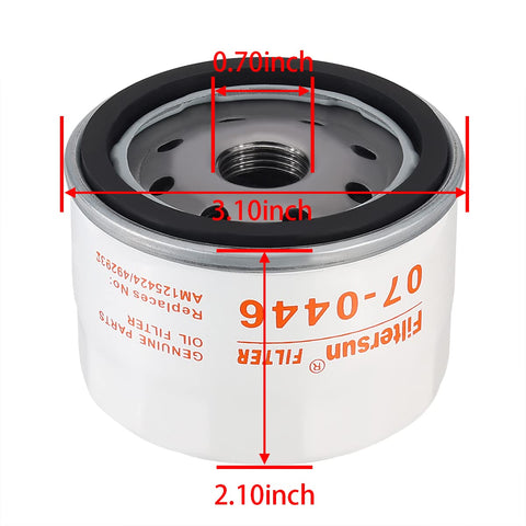 Savior 492932S oil filter detailed threads and seal area for secure installation.