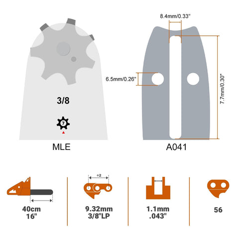 Savior 56 drive links chain close-up emphasizes strong link construction for long wear.