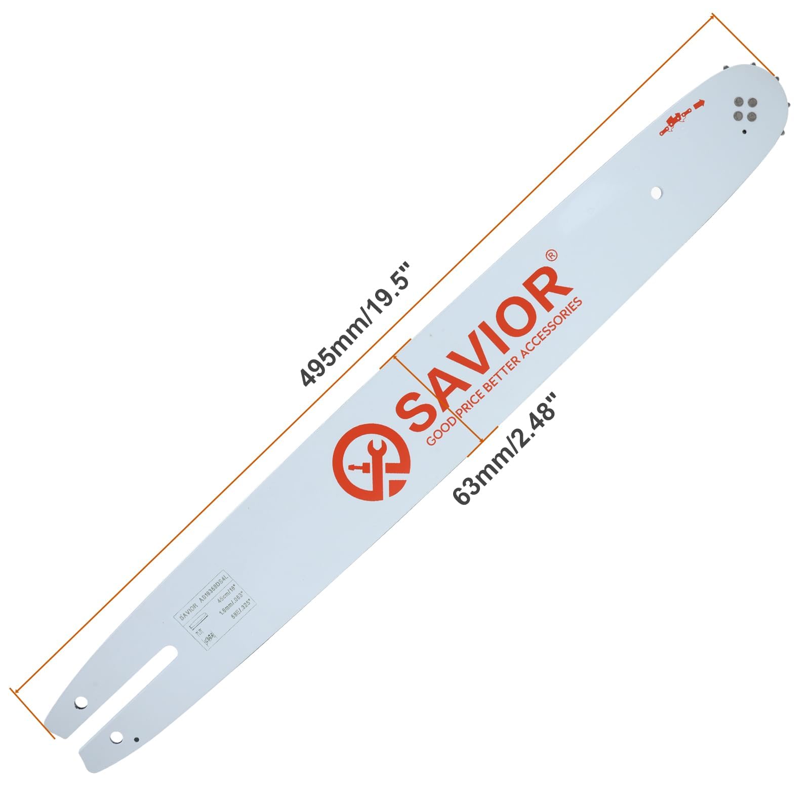 Savior 68 drive links chain designed for fast, compatible replacements.