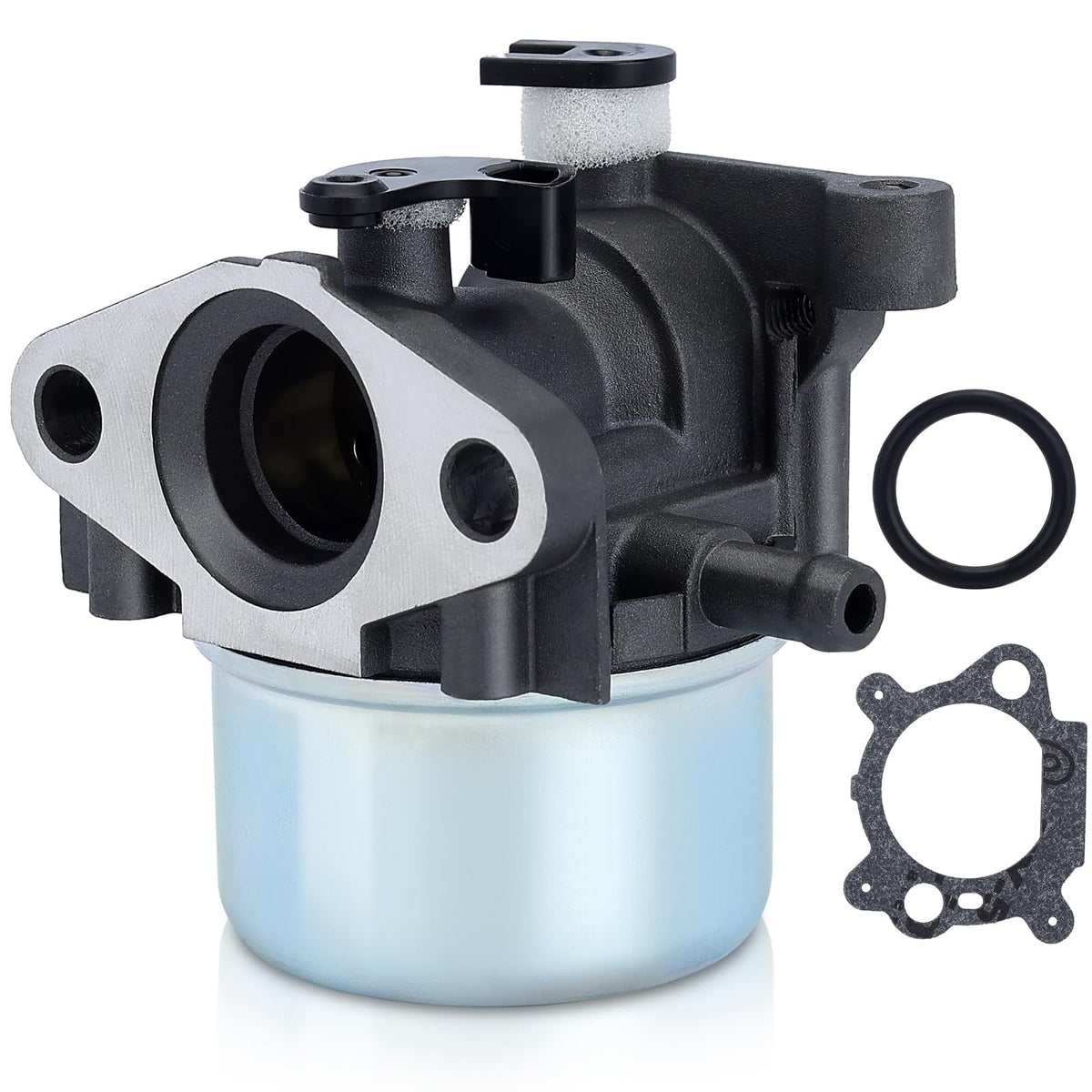 Savior 794304 carburetor close-up highlighting the auto-choke design