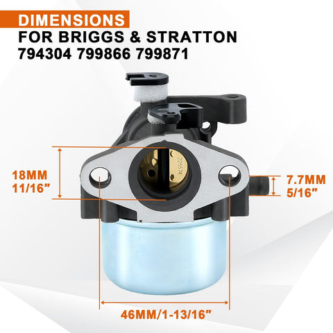 Savior 799866 carburetor kit seen inside the package