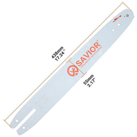 Savior bar fitment on MS170/MS180 demonstrates easy installation.