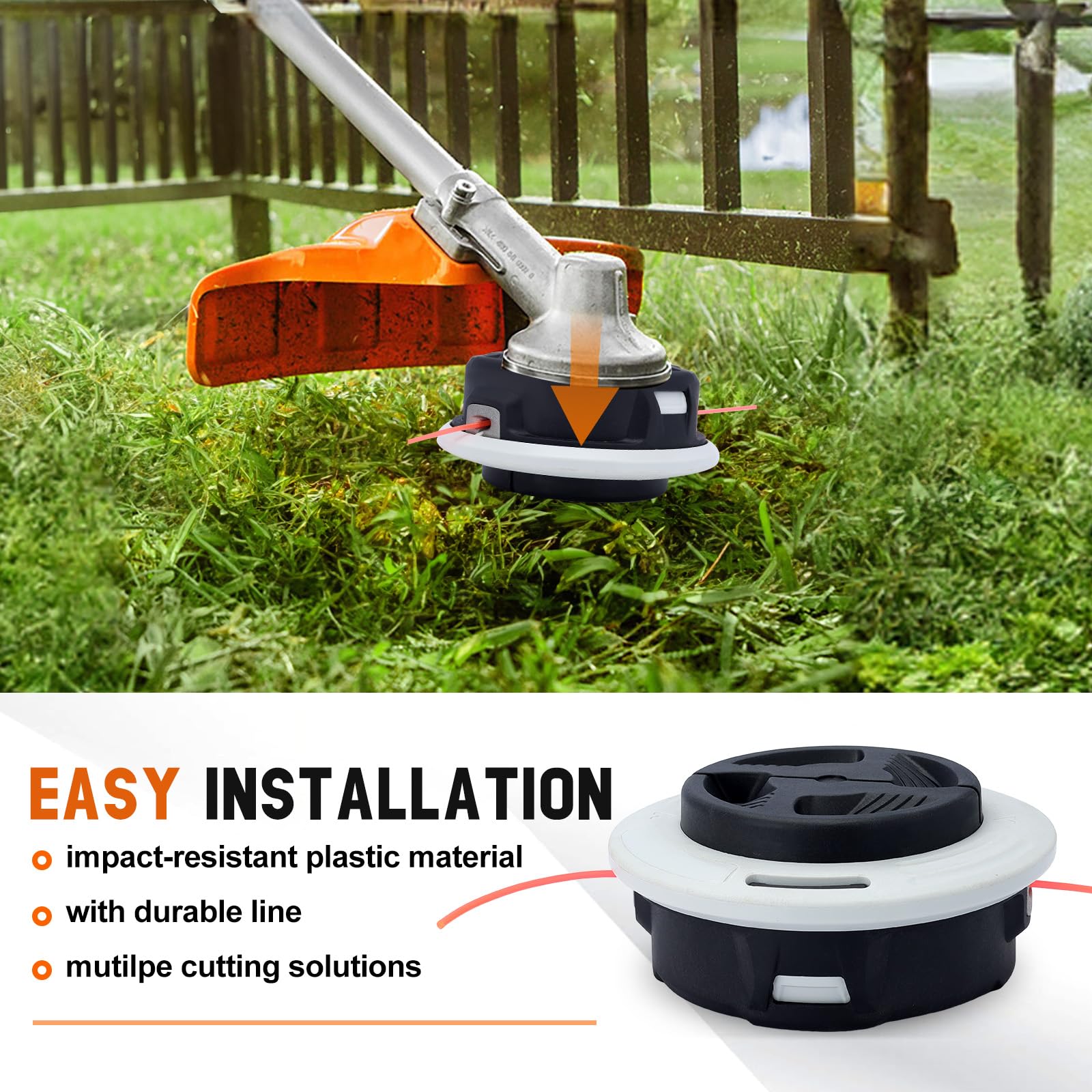 Savior C26-2 trimmer head fits a wide STIHL range.