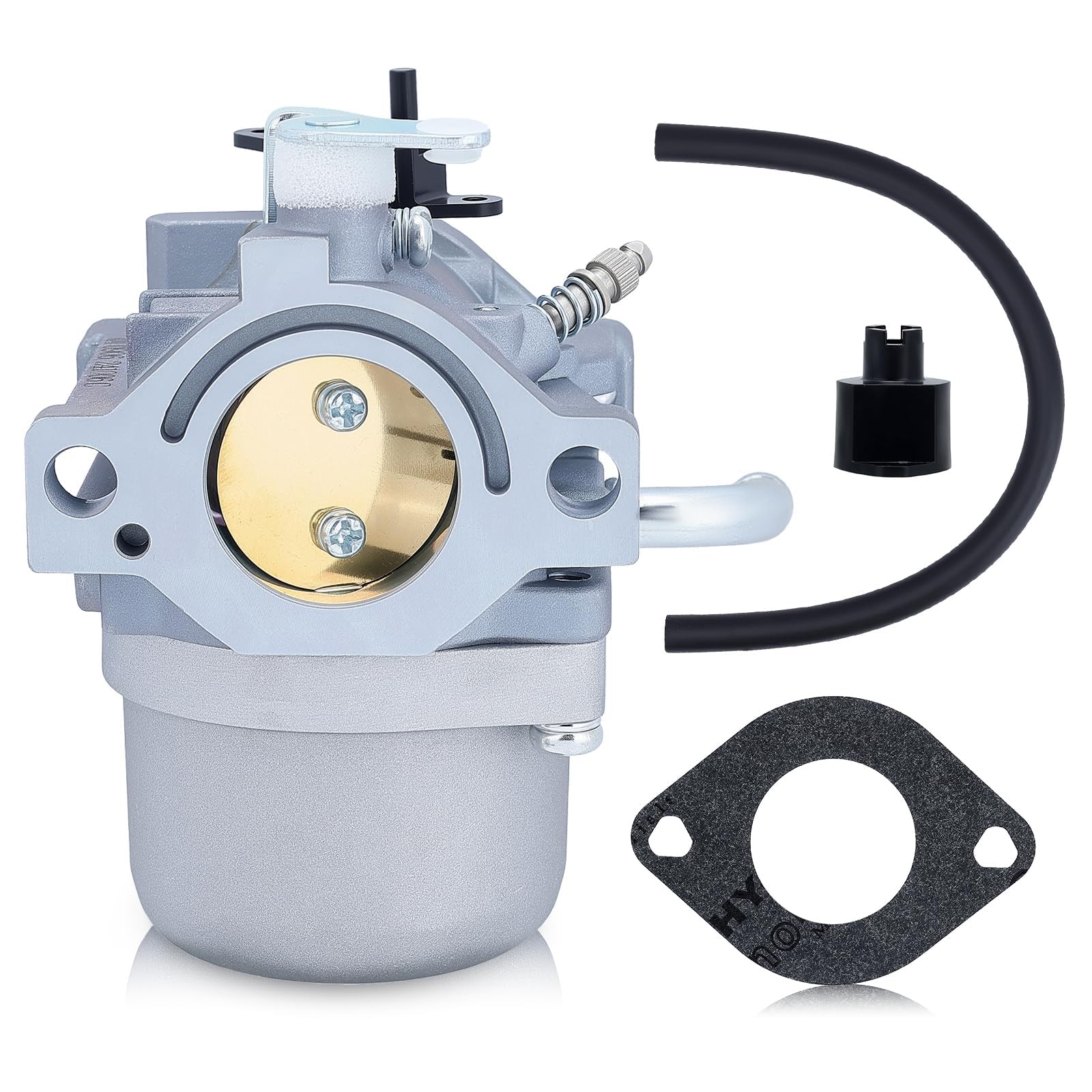 Savior carburetor front view for 590399, ready for quick lawn mower restoration