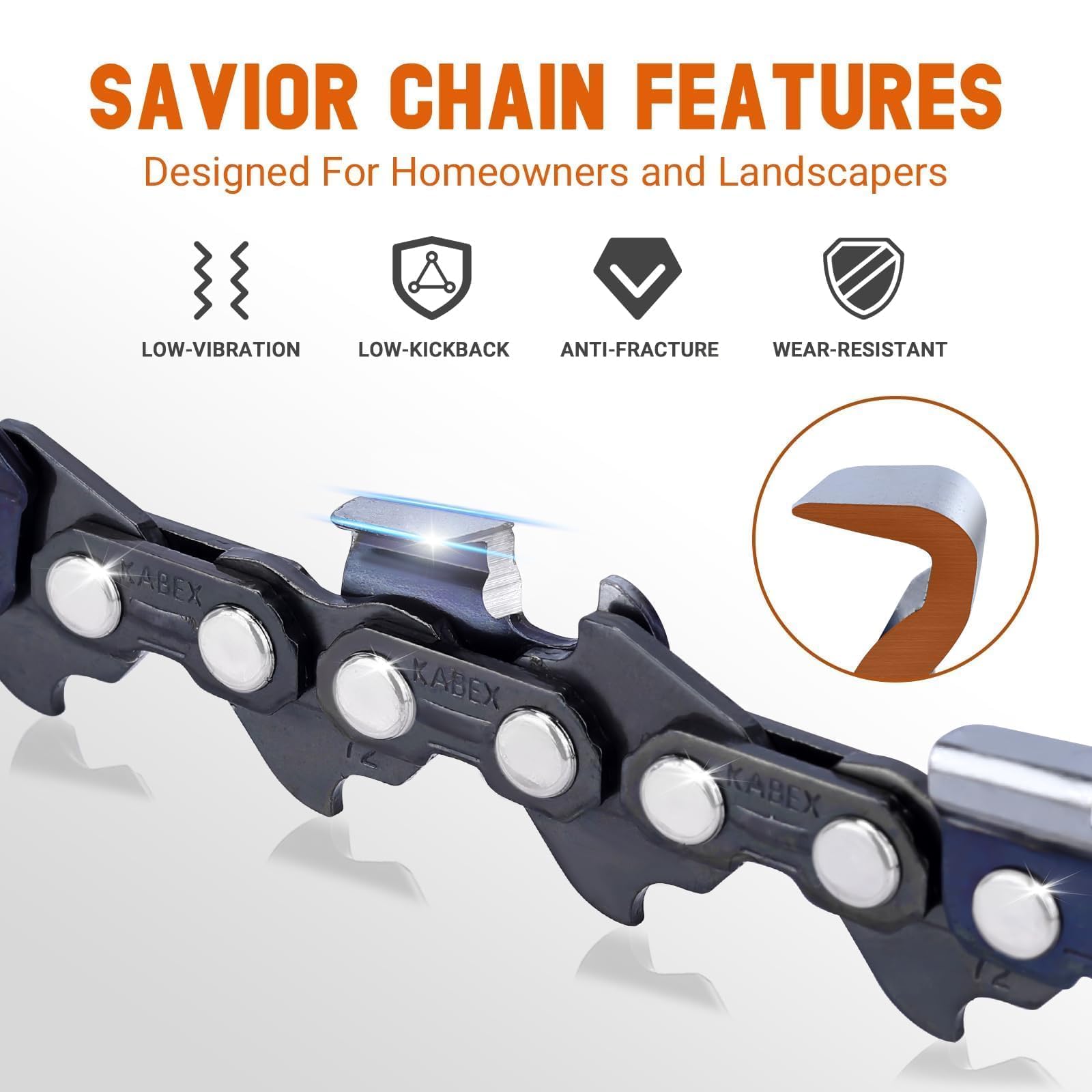 German steel Savior chain cutters designed for durability
