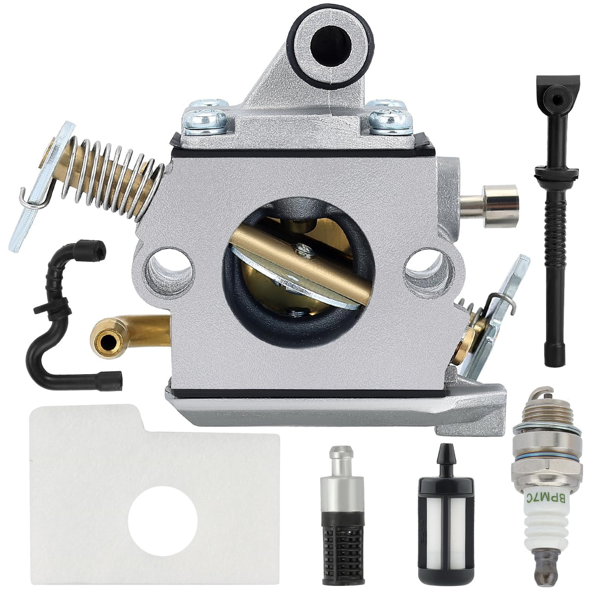 Savior MS170 carburetor front view for quick replacement on Stihl saws.