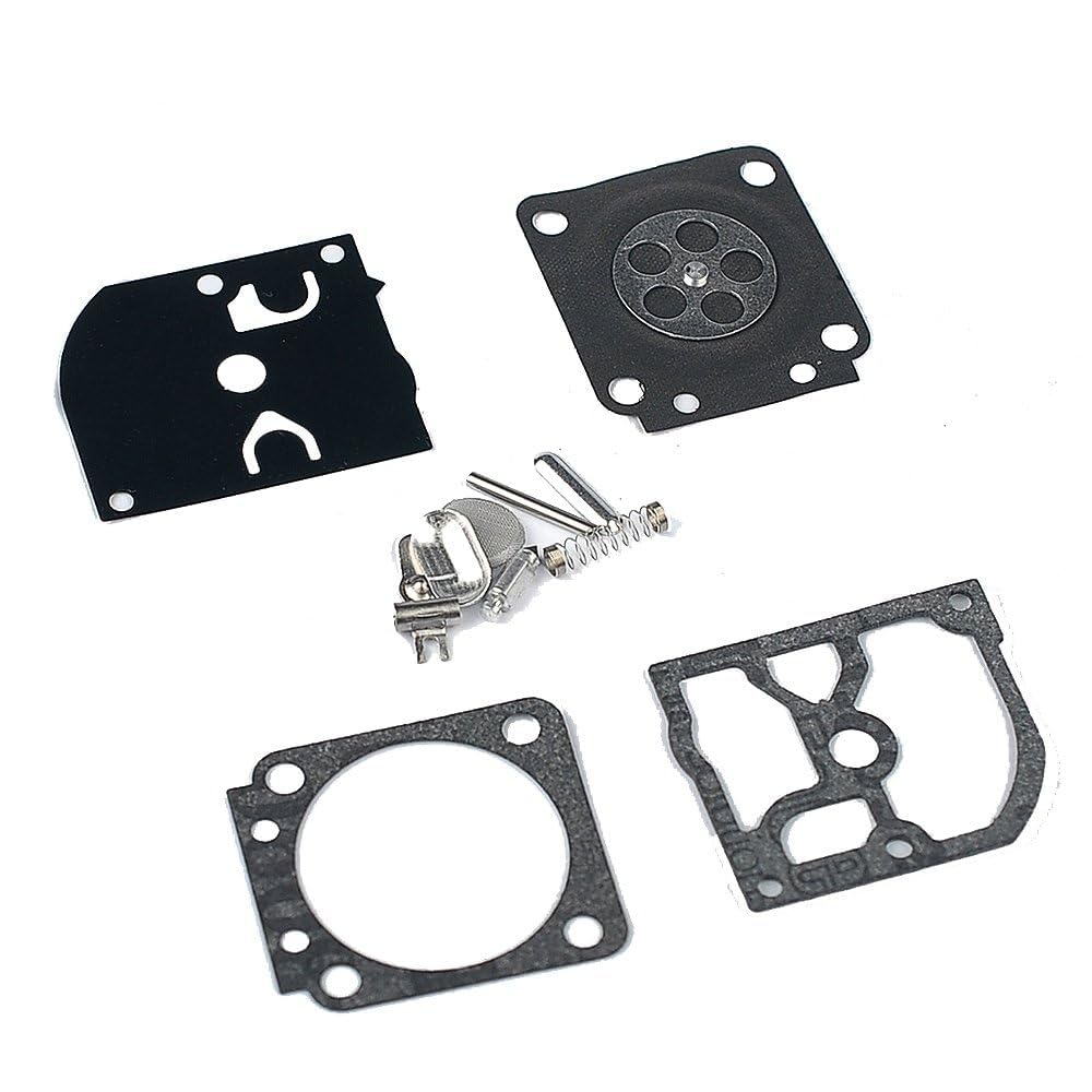 Savior MS170 carburetor rebuild kit box viewed for easy identification and ordering