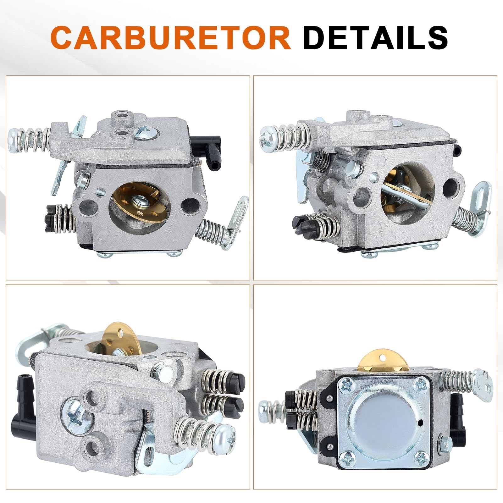 Savior MS250 carburetor shown compatible with Stihl MS230 and MS210 models.