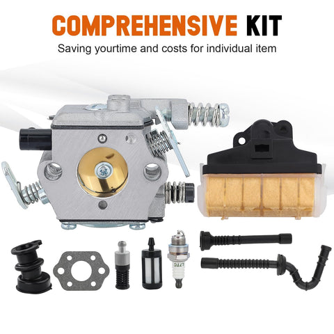 Savior MS250 carburetor fuel line kit supports steady fuel flow.