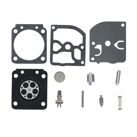 Savior RB-66 RB-77 carburetor kit close-up showing seals and diaphragms
