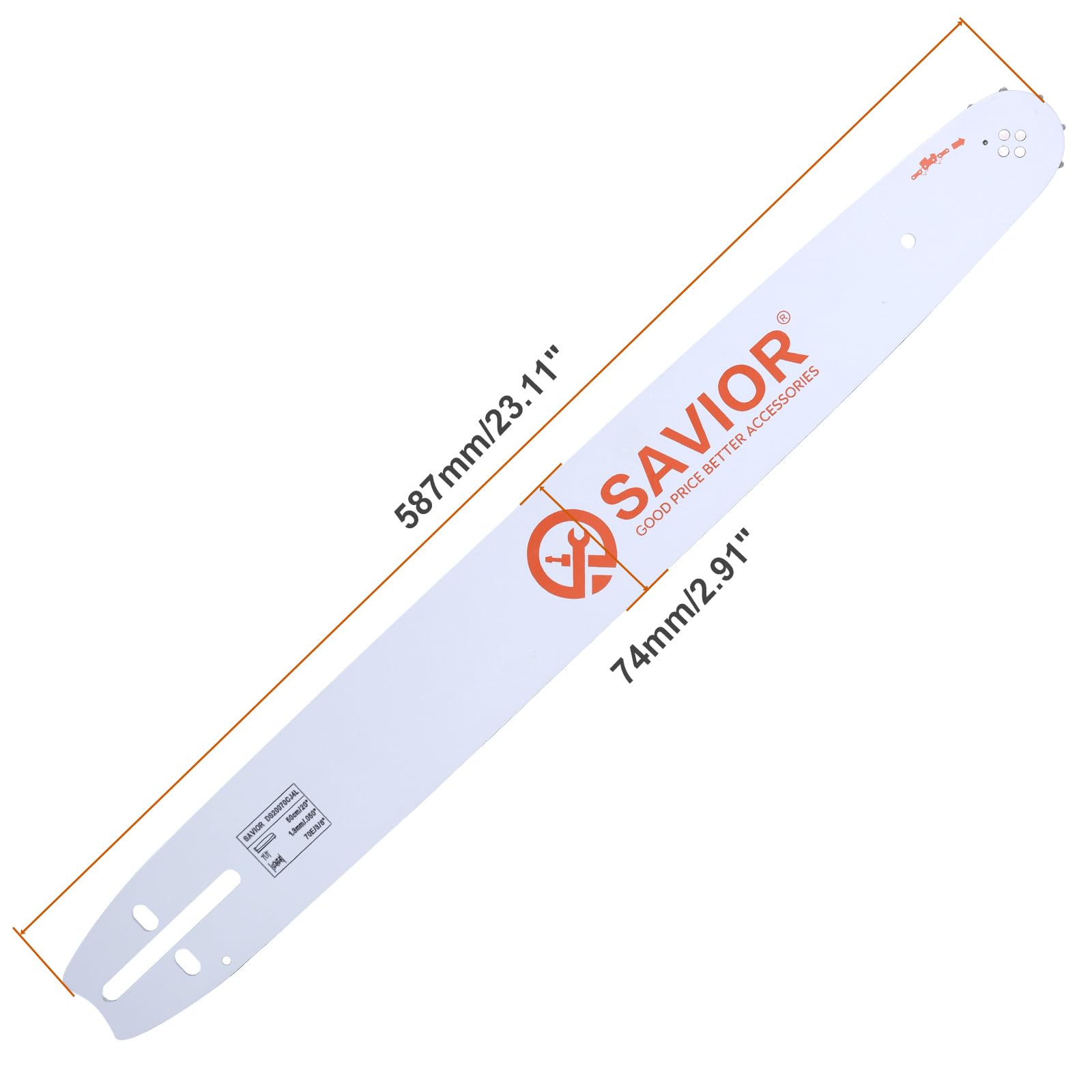 Savior storage bags and gloves included for safe handling