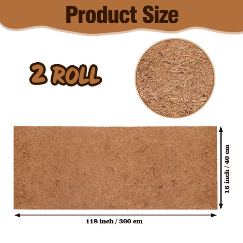 Sawysine coir liner roll natural coconut fiber offers breathable eco-friendly plant protection