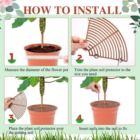 Sawysine grid is easy to install and remove with stakes