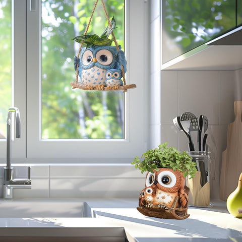 Saysmile durable resin planter ready for indoor and protected outdoor use