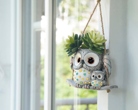 Saysmile durable resin planter suitable for indoor or outdoor display.