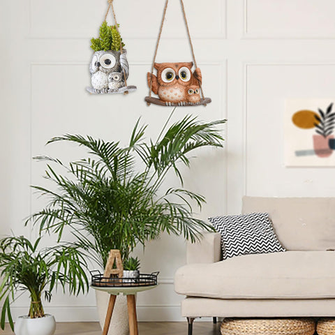 Saysmile hanging planter that requires no installation and hangs easily.