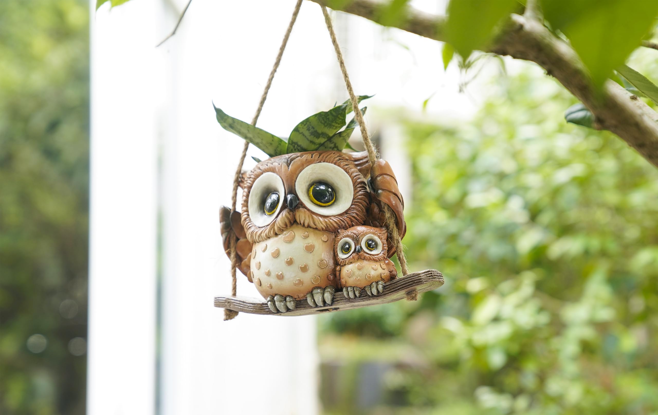 Saysmile gift owl planter makes a charming present for plant lovers