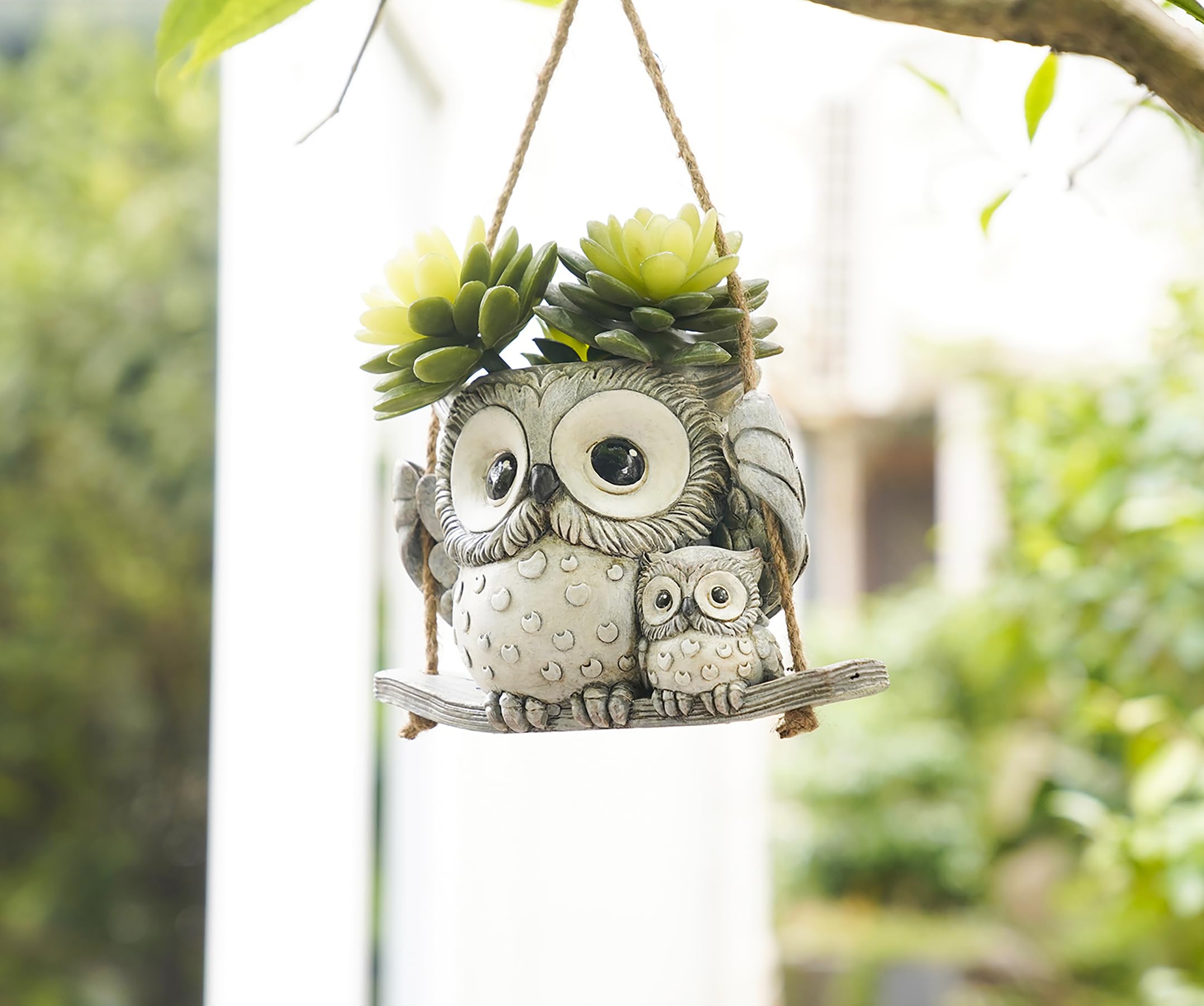 Saysmile gift-ready planter adds whimsy to any room.