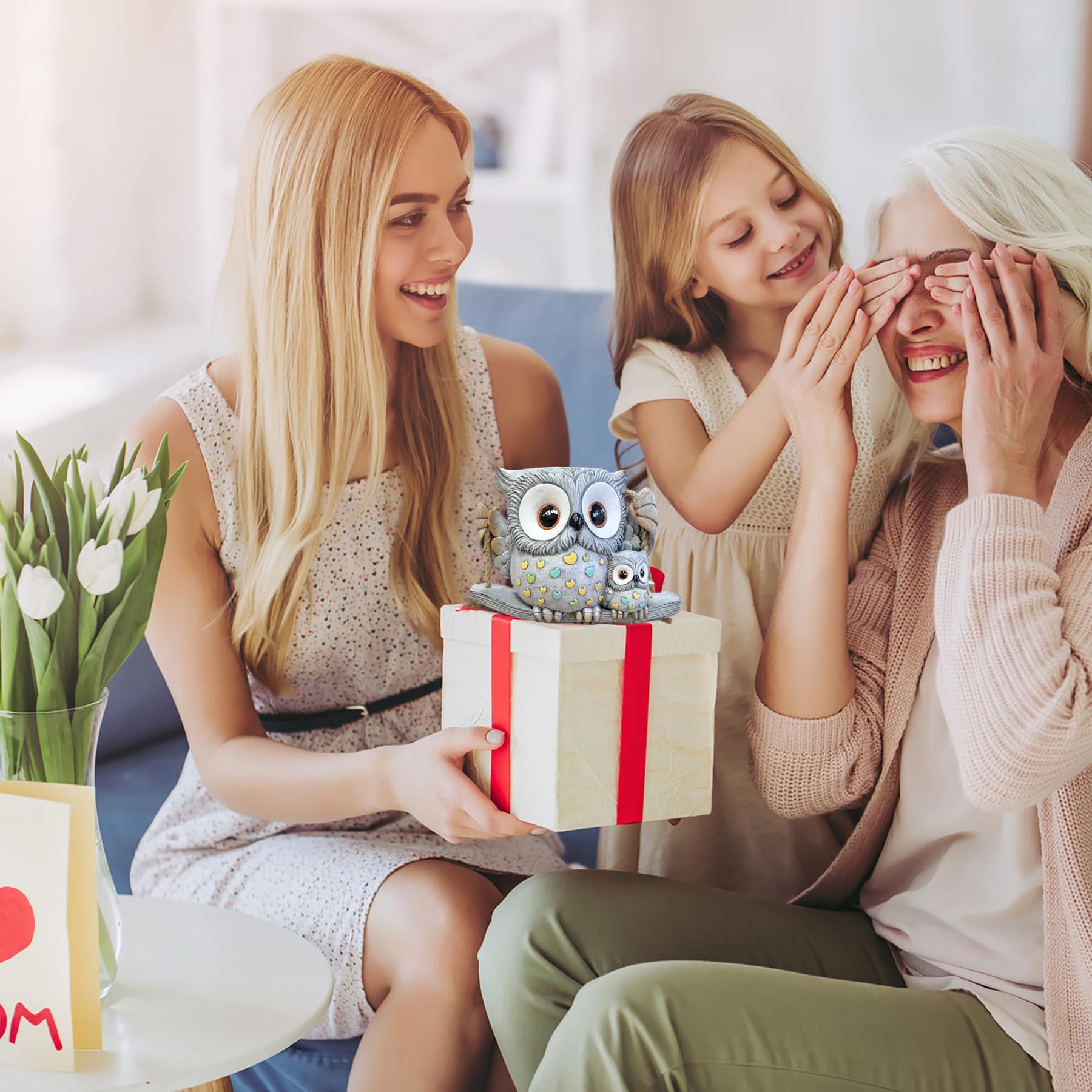 Saysmile owl planter makes a thoughtful gift for plant lovers.