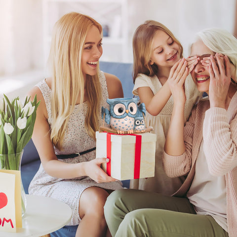 Saysmile outdoor owl planter withstands weather for garden displays