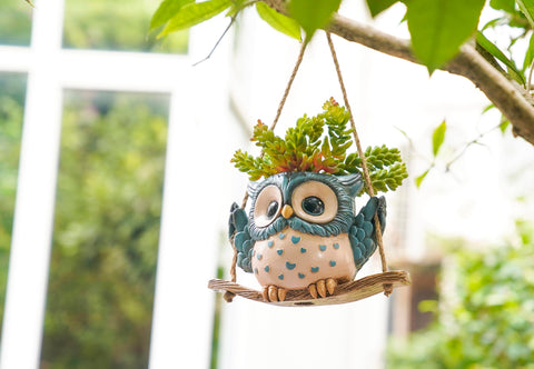 Saysmile Owl Planter makes a thoughtful gift for plant lovers