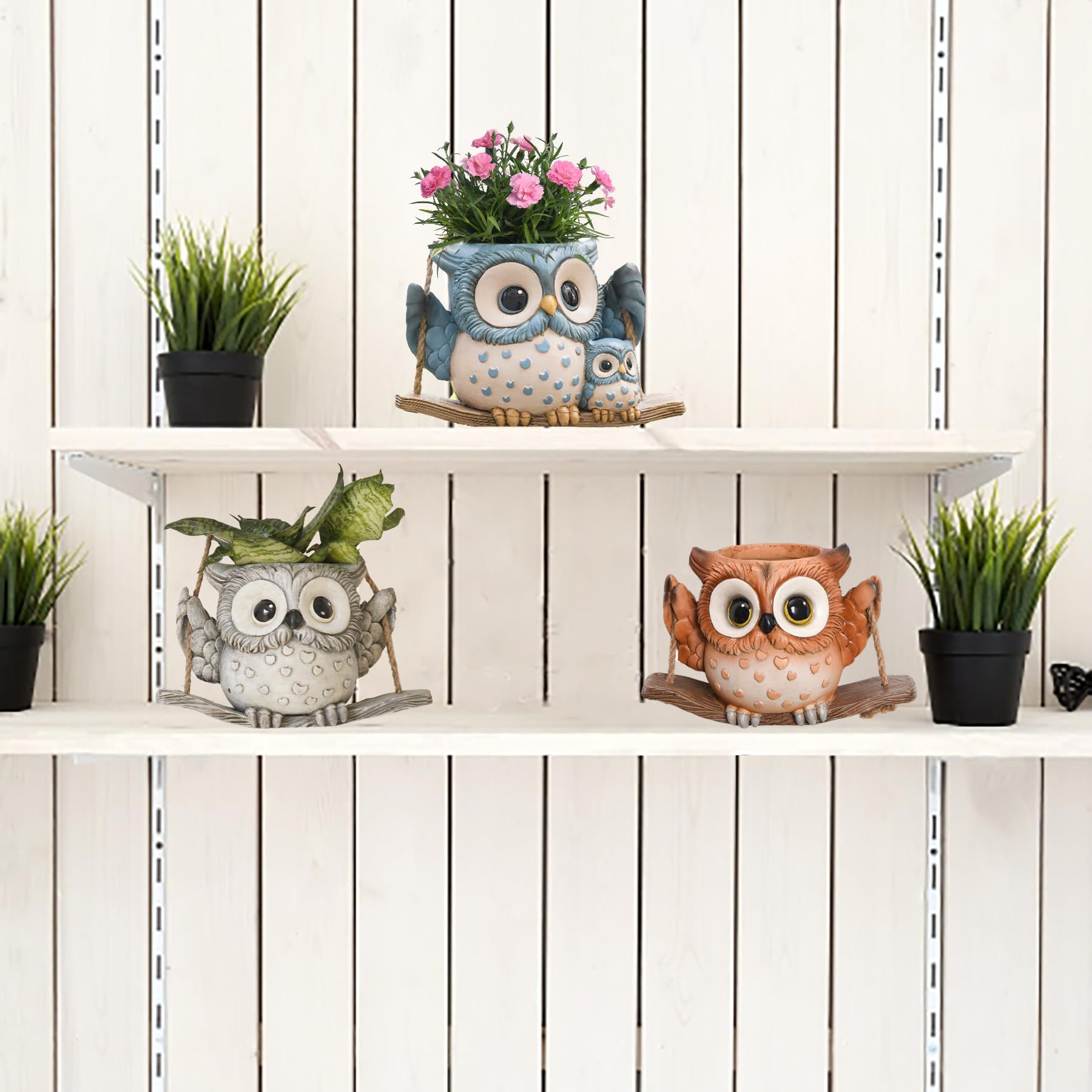 Saysmile owl planter makes a thoughtful gift for plant lovers