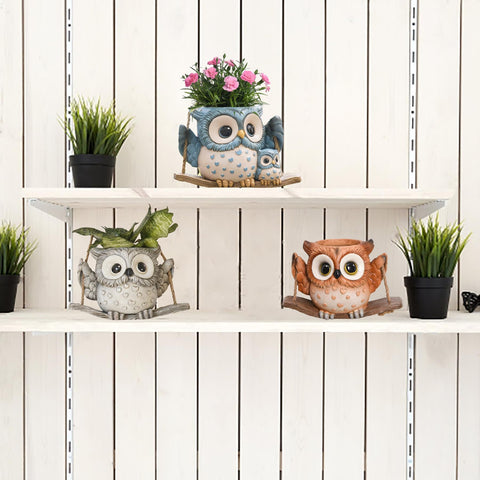 Saysmile owl planter makes a thoughtful gift for plant lovers