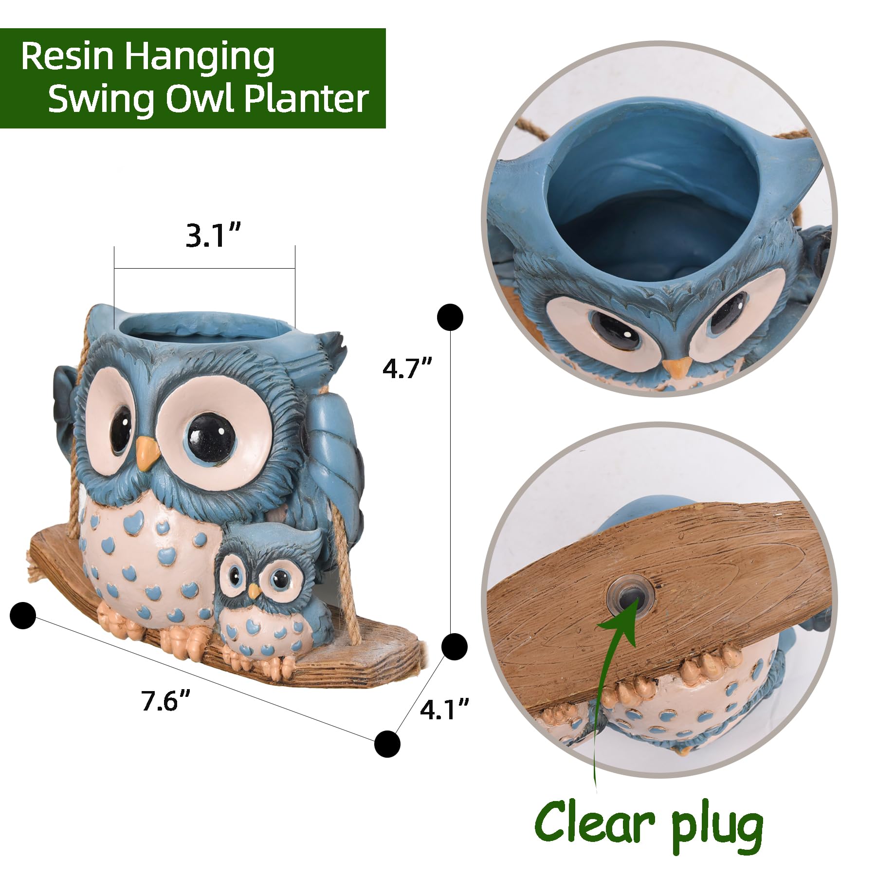 Saysmile plant hanger showcases indoor or outdoor versatility and style