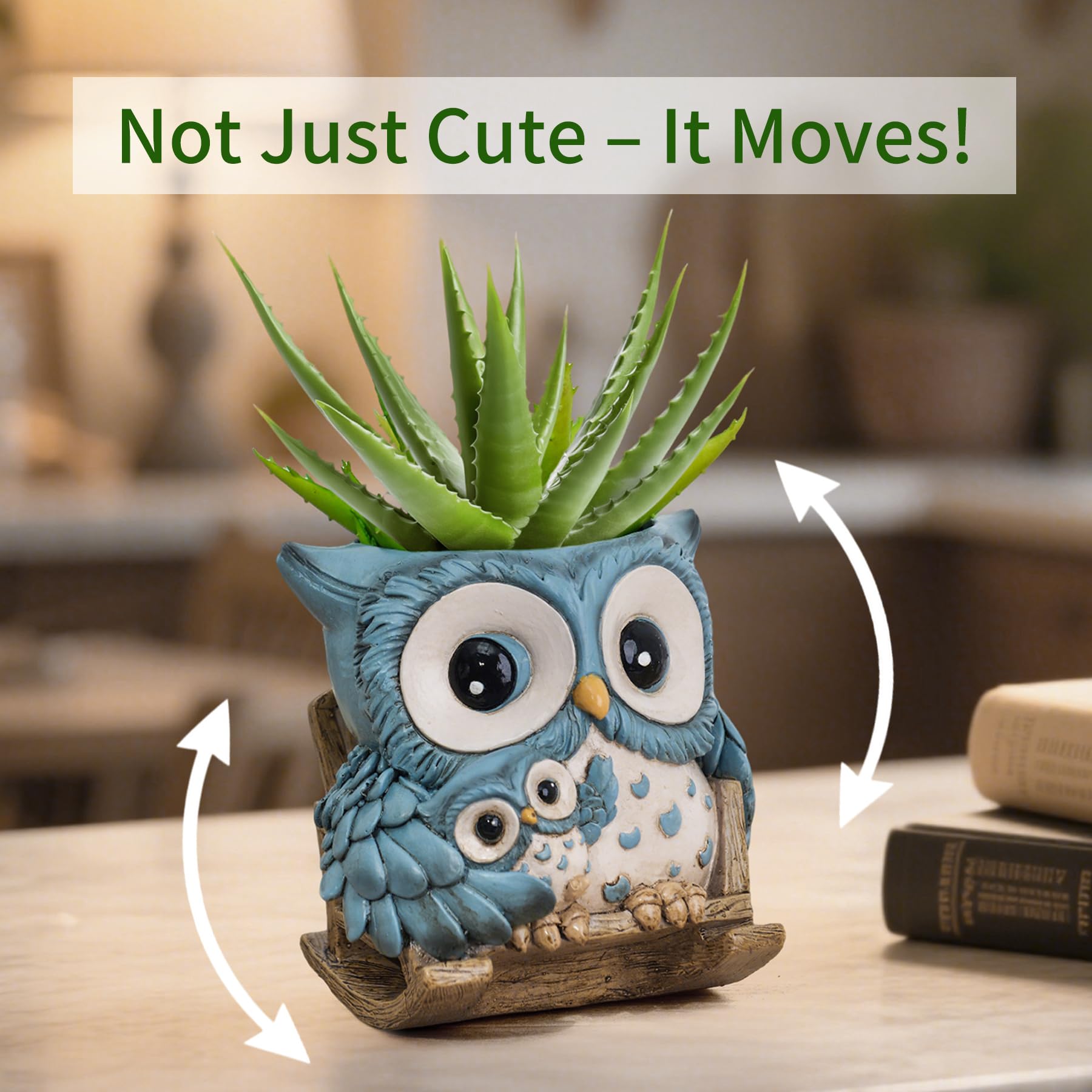 Saysmile resin plant pot offers durable indoor and outdoor use