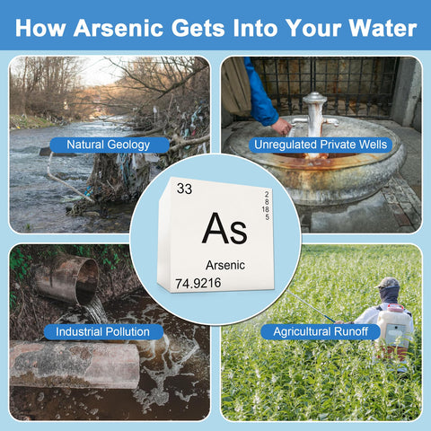 SaySummer Arsenic Test Kit reaction bottle for on-site screening of water