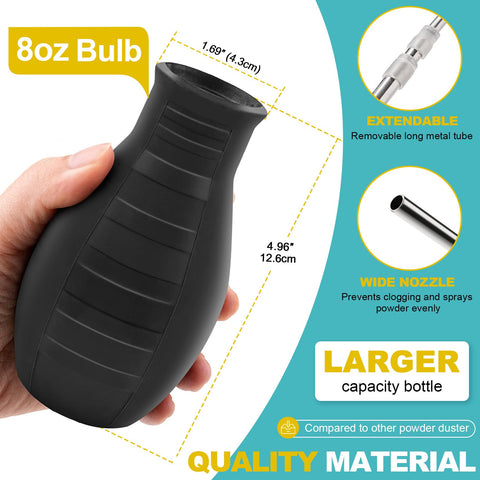 Sbestily copper applicator tube reaches cracks and roots evenly.
