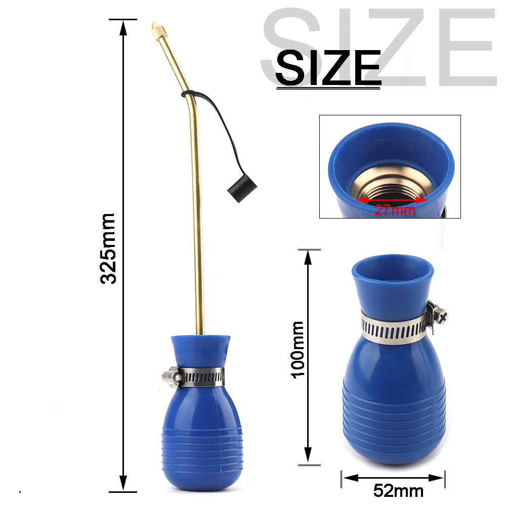 Sbestily garden applicator diatomaceous earth blue for outdoor pest control