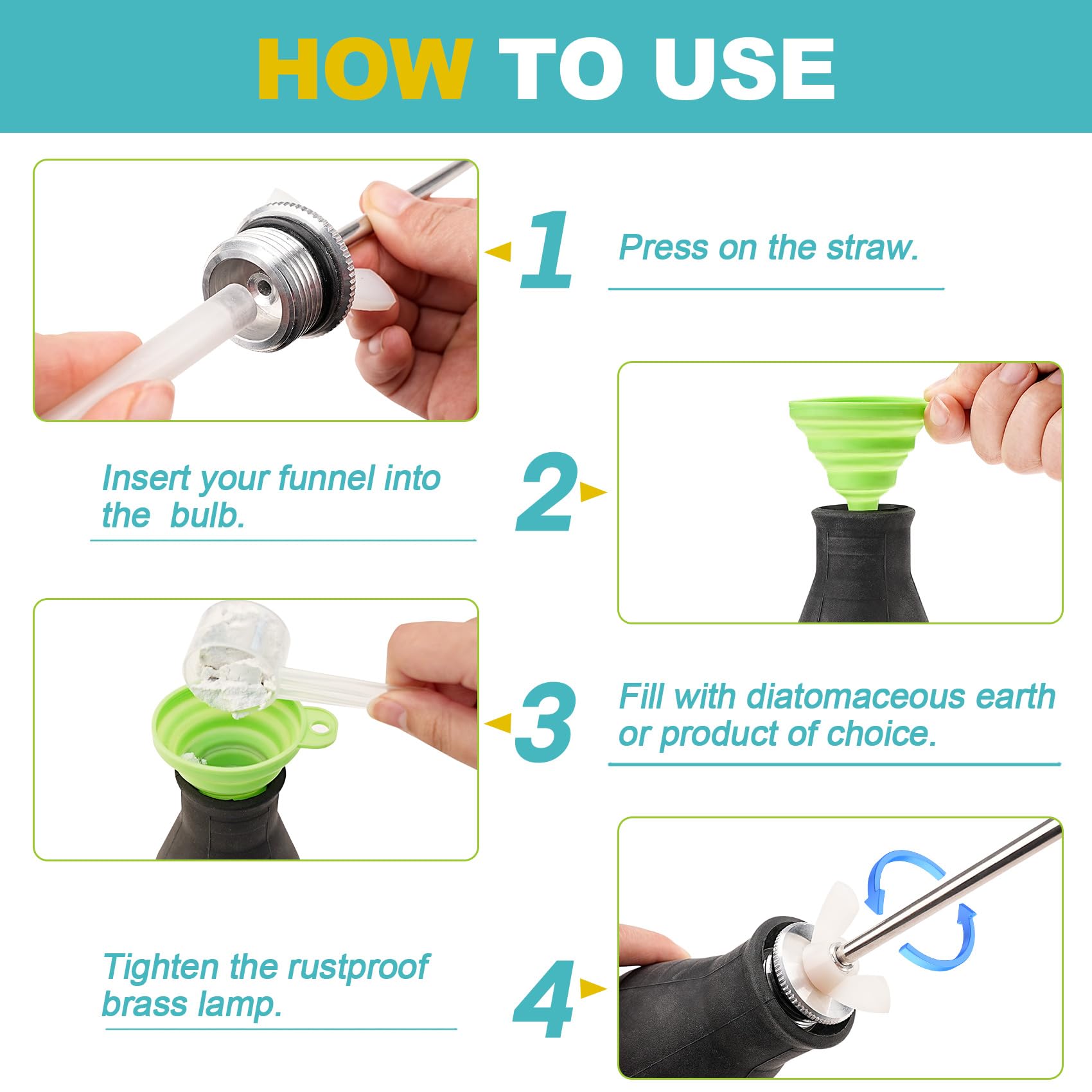 Sbestily extendable nozzle helps reach tight spaces easily.