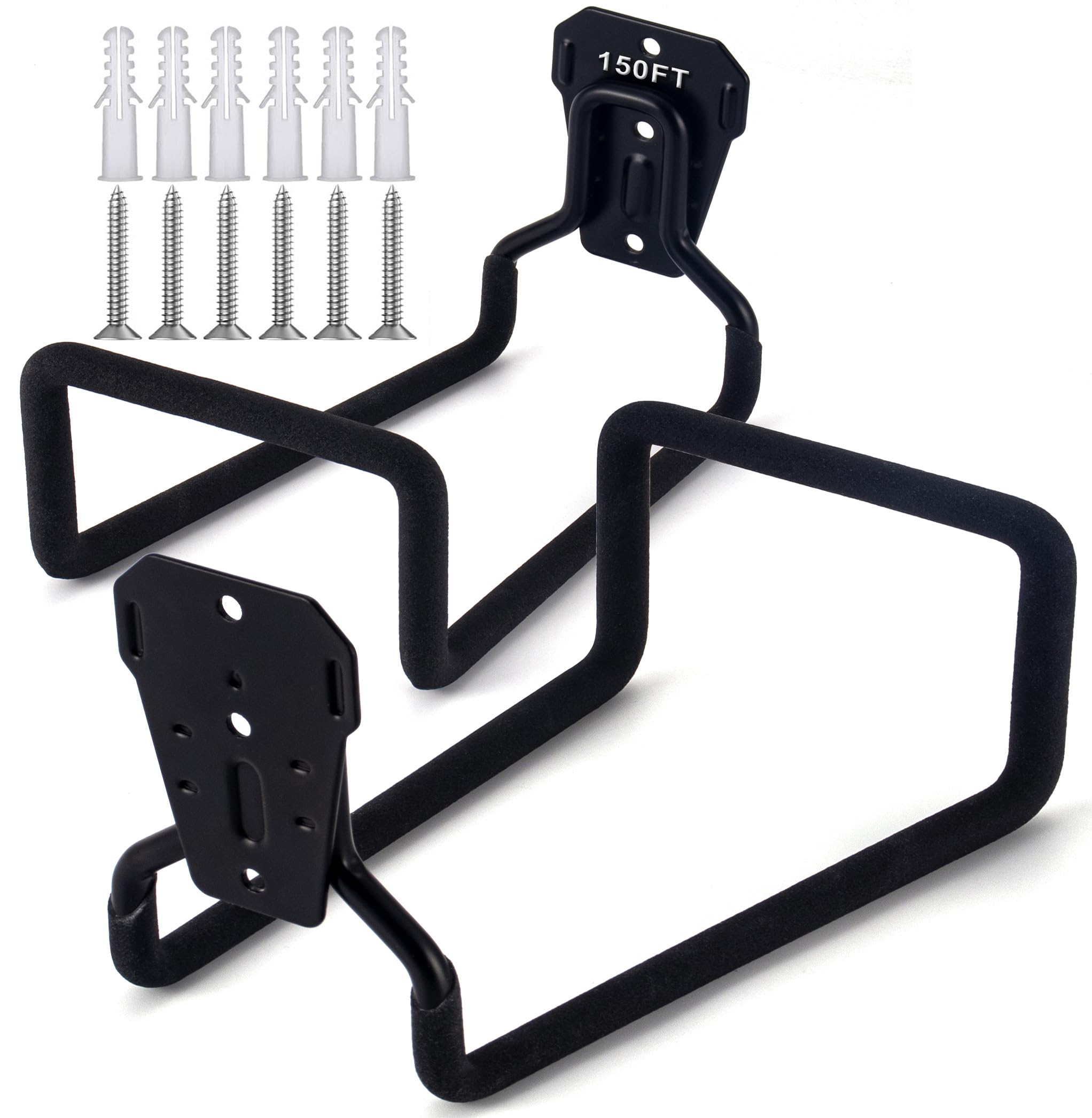 SBGGRL heavy-duty hose hook wall mount for organized outdoor storage and quick access.