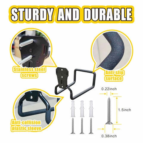 SBGGRL included screws and anchors simplify mounting on wood, concrete, or brick.