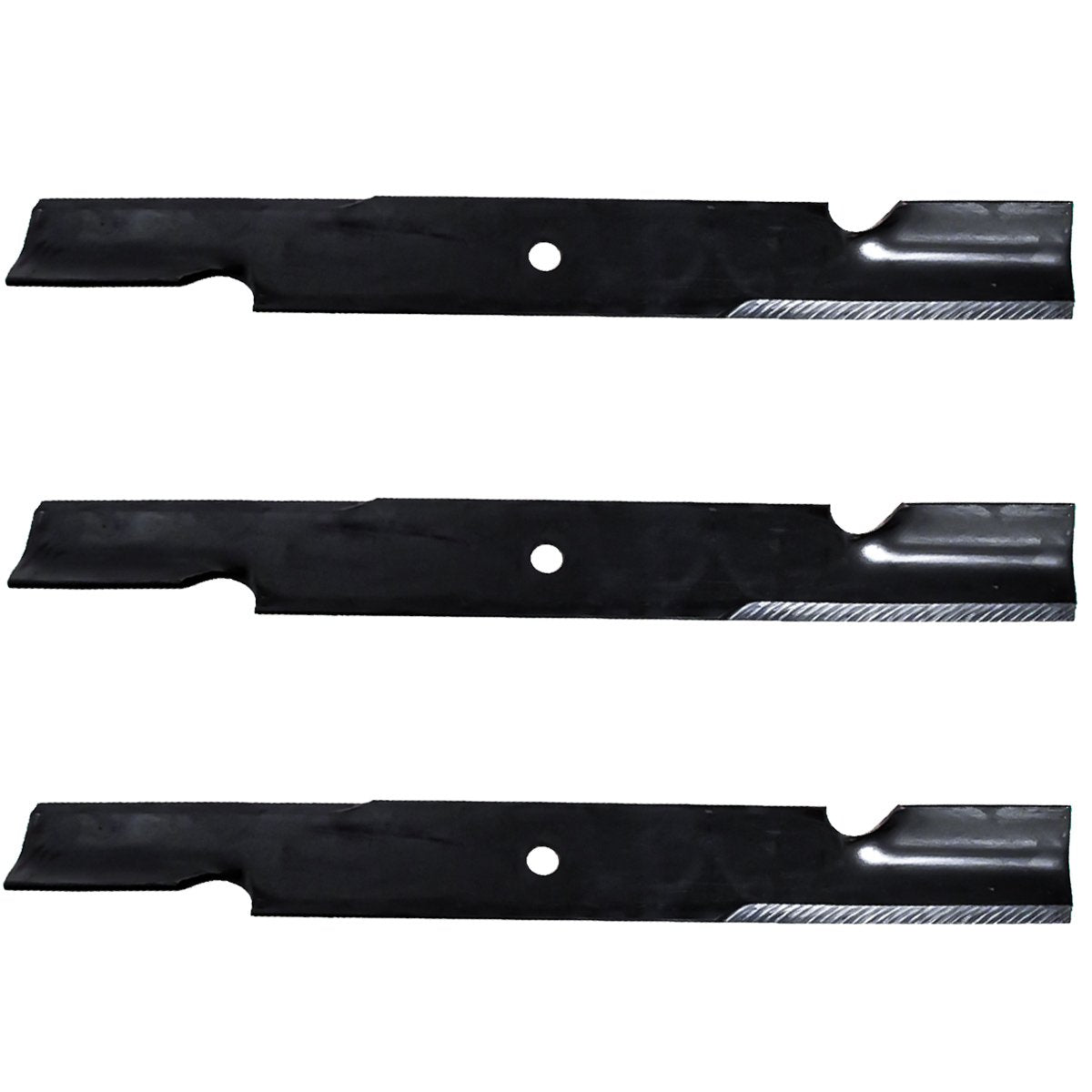 Scag 21 inch cutter blade close-up, OEM quality for precise lawn mowing.