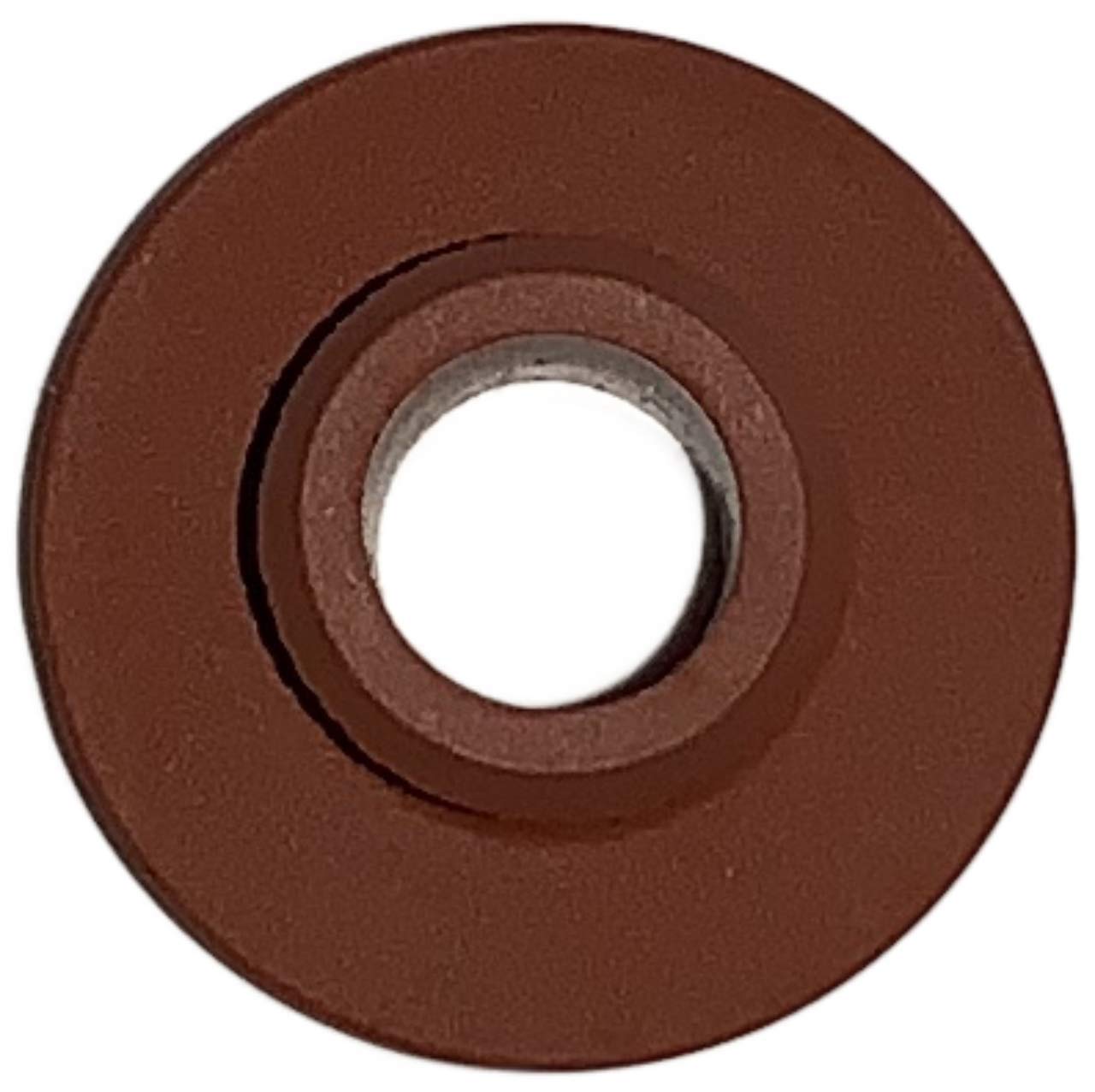 Scag 482571 fuel tank mounting area detailed for inspection and replacement.