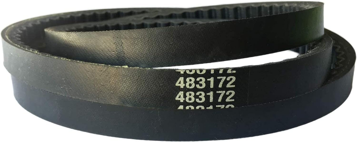 SCAG 483172 OEM mower belt packaging, authentic part verification.