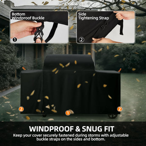 SCAUSY Bac776 600D fabric stands up to outdoor weather