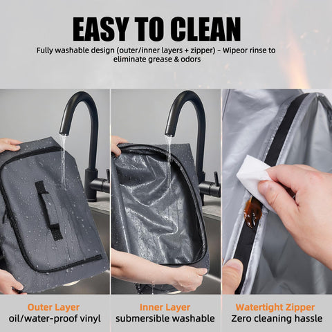 SCAUSY ideal for camping, family BBQs, and kitchen gatherings.